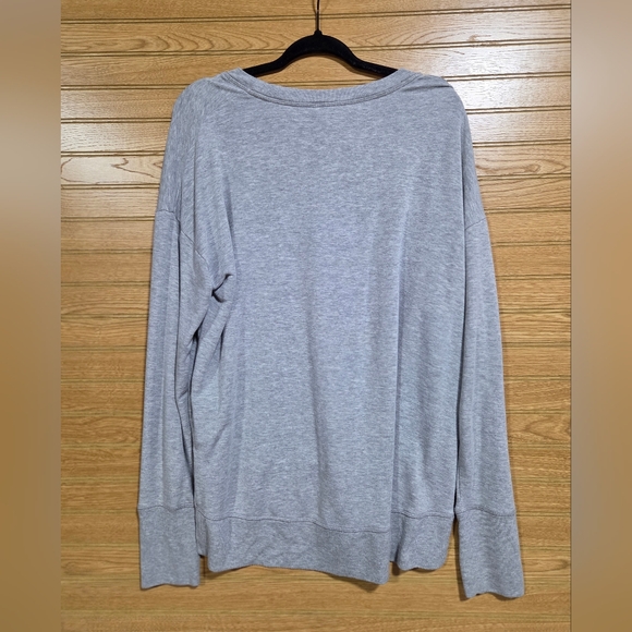 Athleta Women's Light Gray Women's Sweatshirt Size Large - Picture 2 of 4